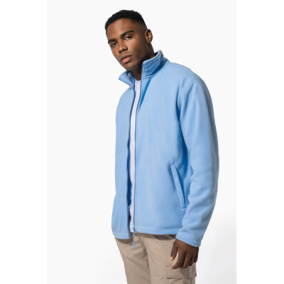 Men's microfleece zip jacket